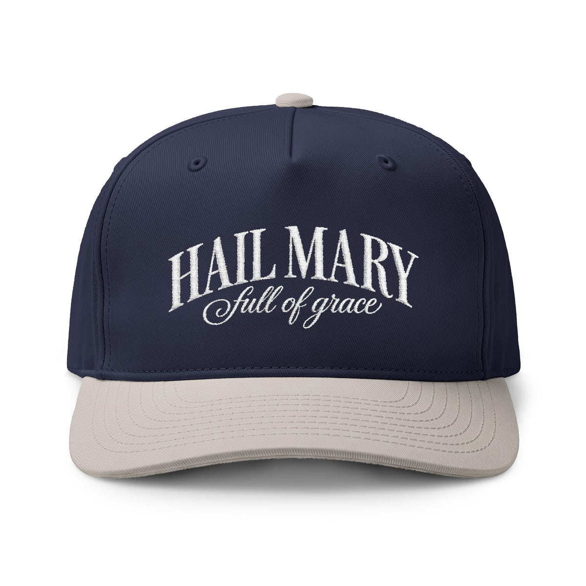 Hail Mary Embroidered Two-Tone Cap