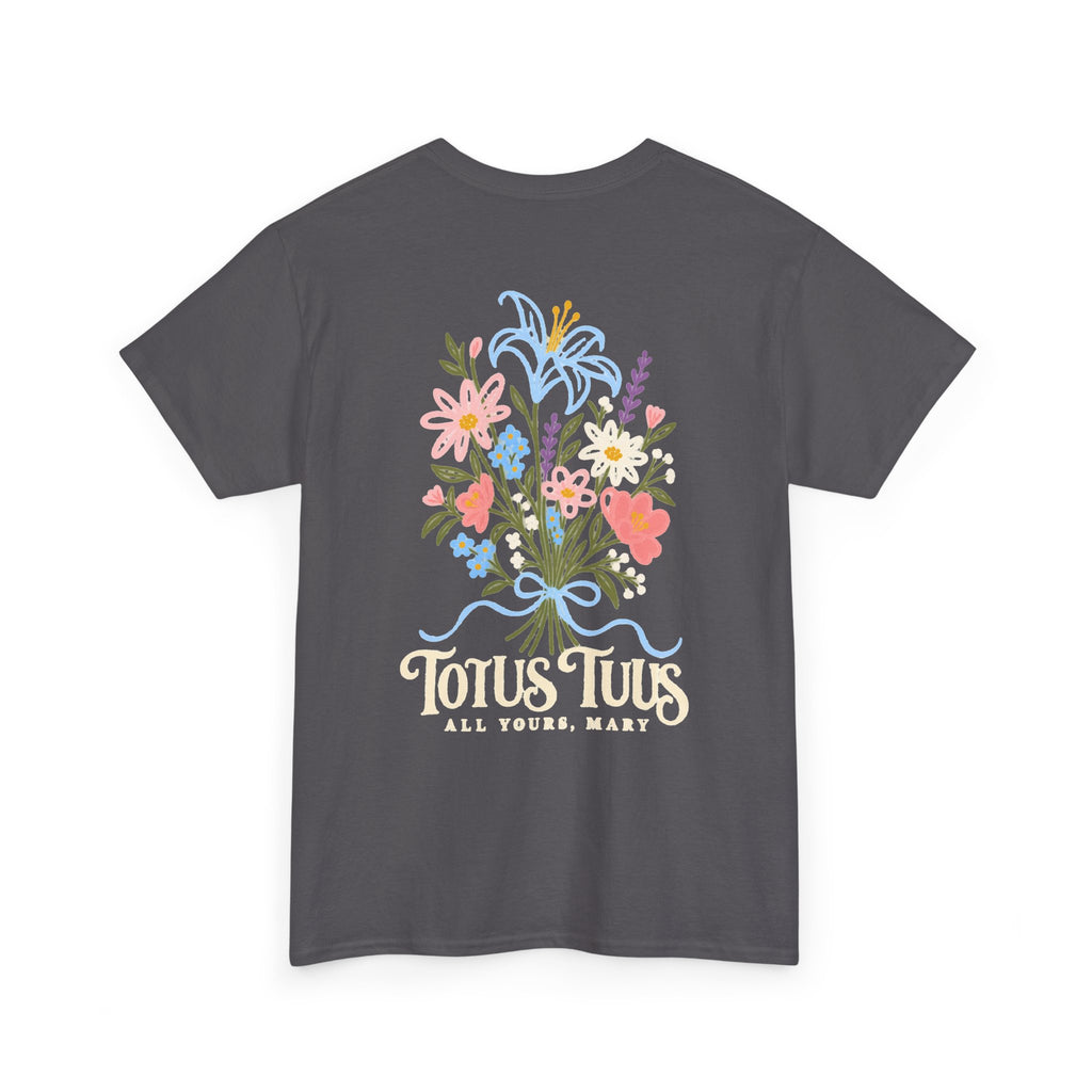 Totus Tuus Flowers for Mary Tee