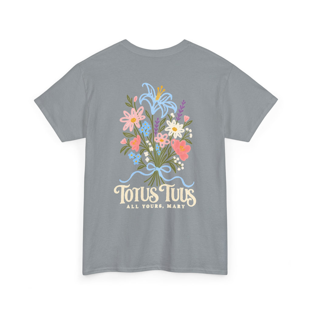 Totus Tuus Flowers for Mary Tee