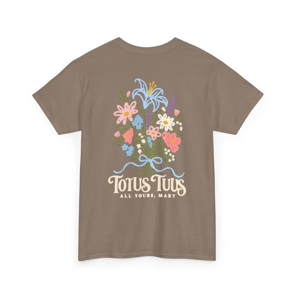 Totus Tuus Flowers for Mary Tee