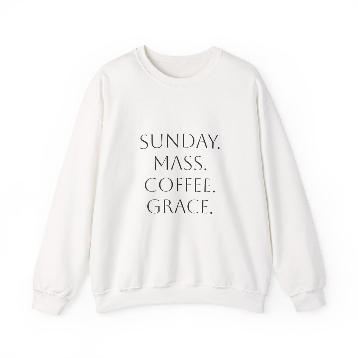 Sunday Mass Coffee Grace Crewneck