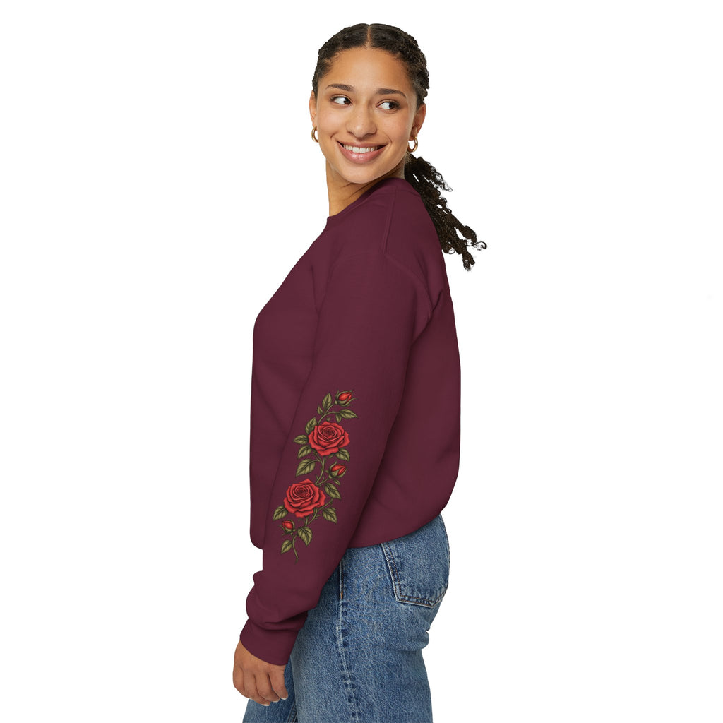 St. Thérèse “Little Way” Rose Crewneck