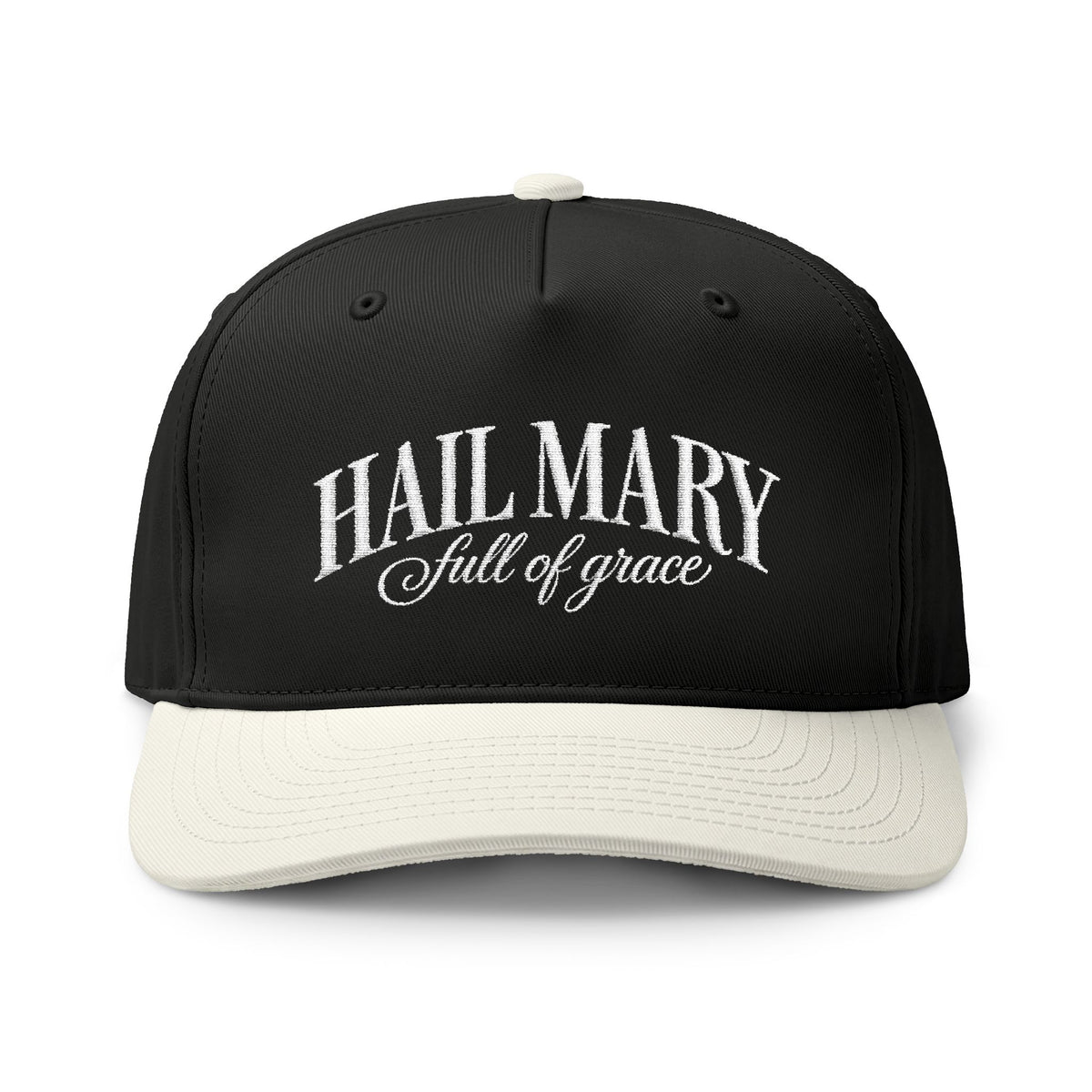 Hail Mary Embroidered Two-Tone Cap
