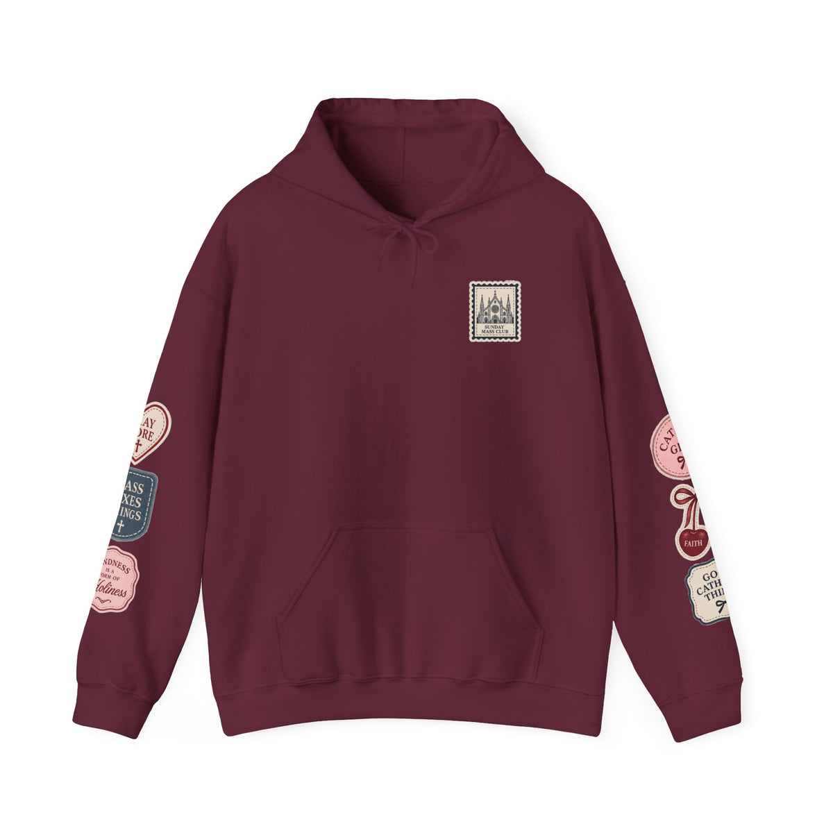 Sunday Mass Club Patch Hoodie