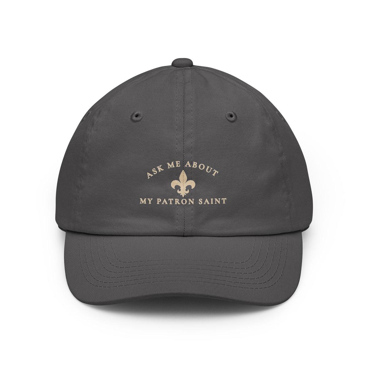 Ask Me About My Patron Saint Cap