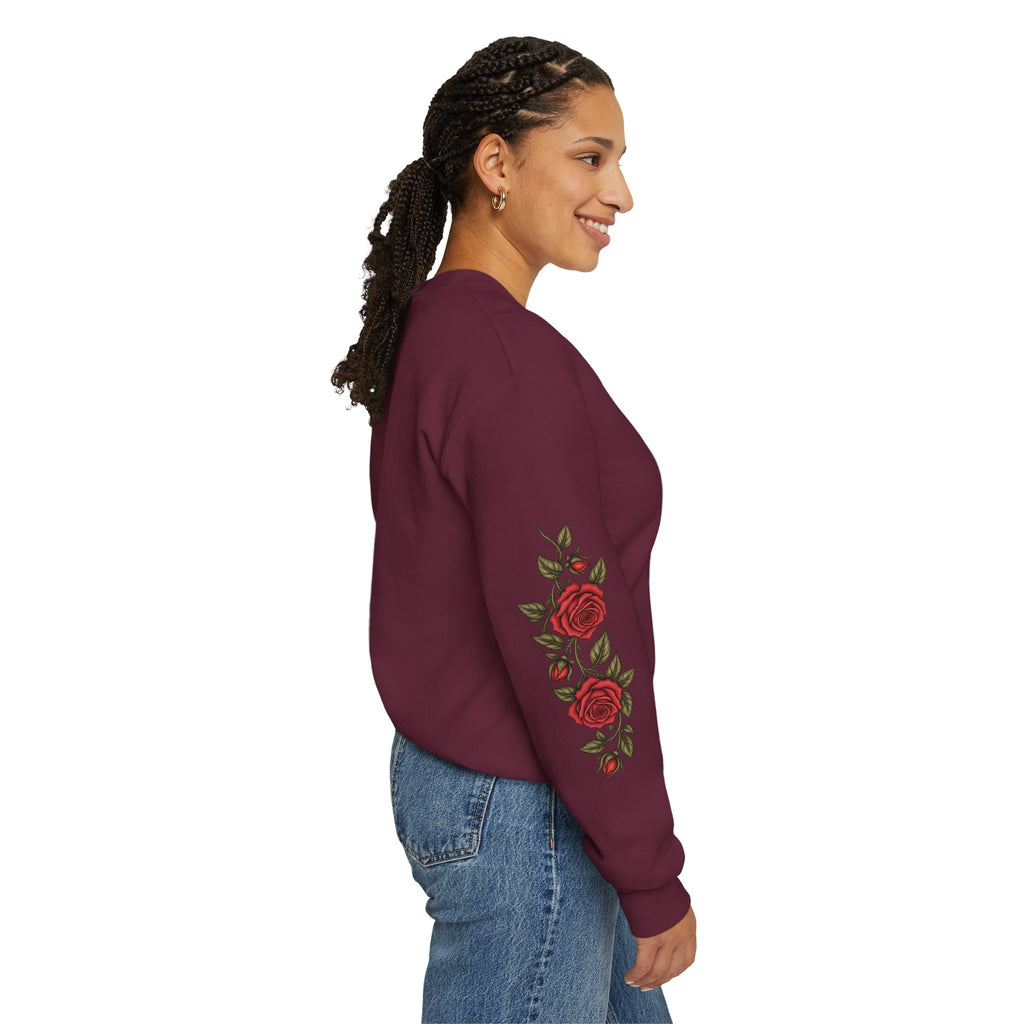 St. Thérèse “Little Way” Rose Crewneck