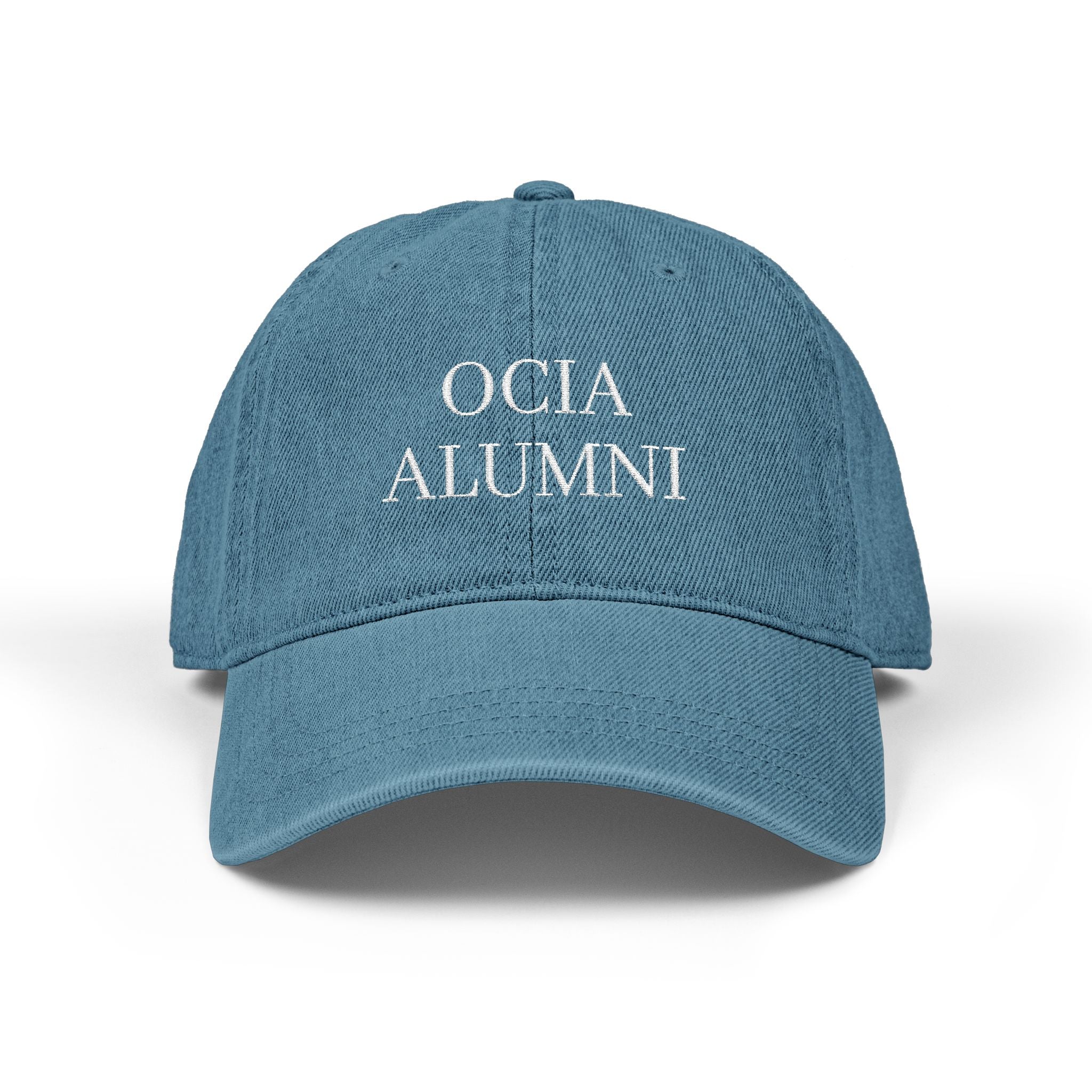 OCIA ALUMNI Denim Embroidered Baseball Cap