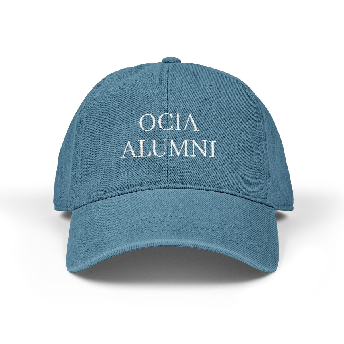 OCIA ALUMNI Denim Embroidered Baseball Cap