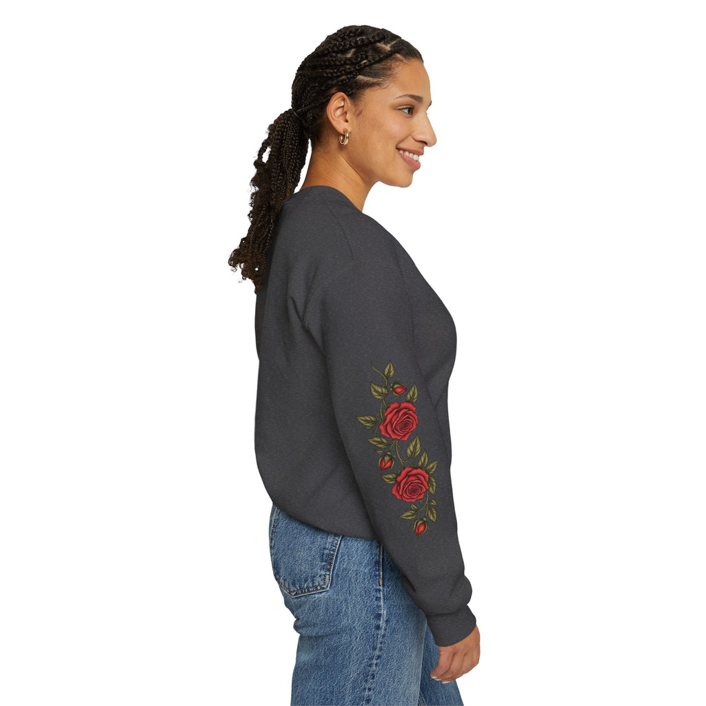 St. Thérèse “Little Way” Rose Crewneck