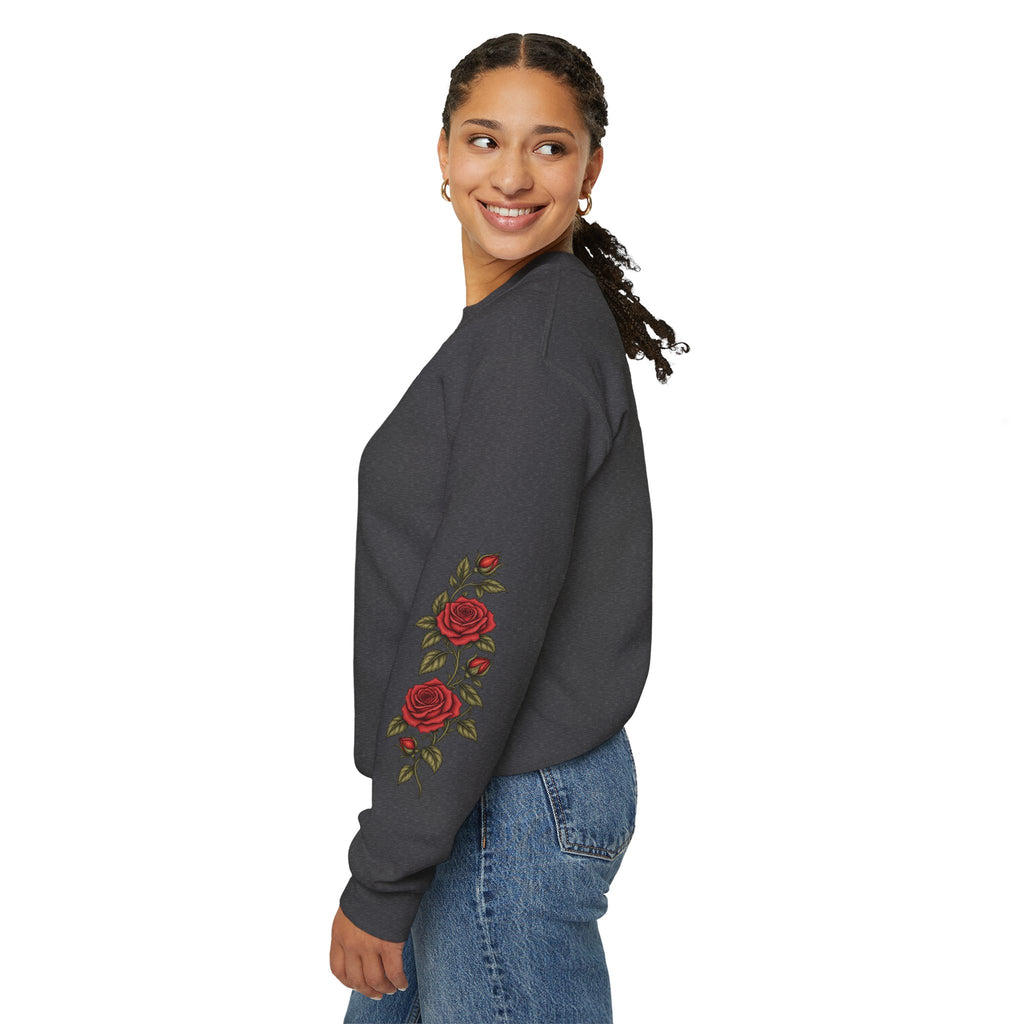 St. Thérèse “Little Way” Rose Crewneck