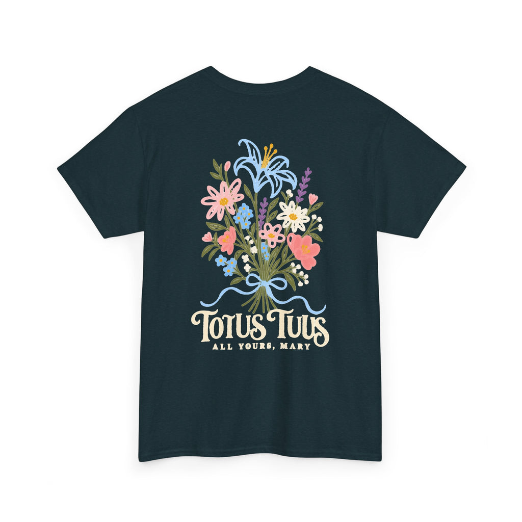 Totus Tuus Flowers for Mary Tee