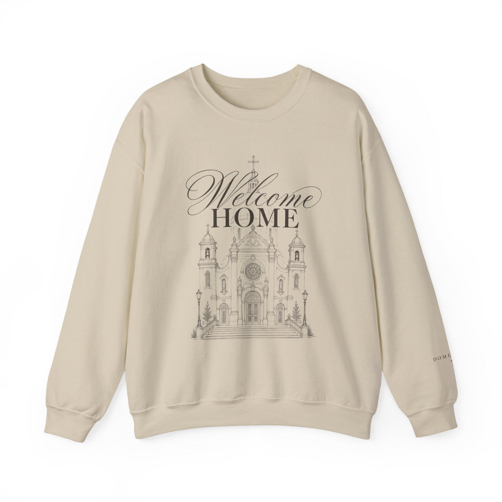 Welcome Home Cathedral Heritage Crewneck