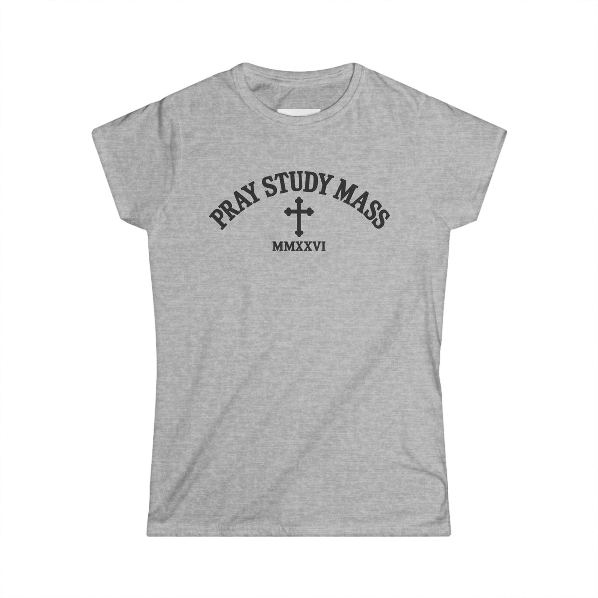 Pray Study Mass Tee