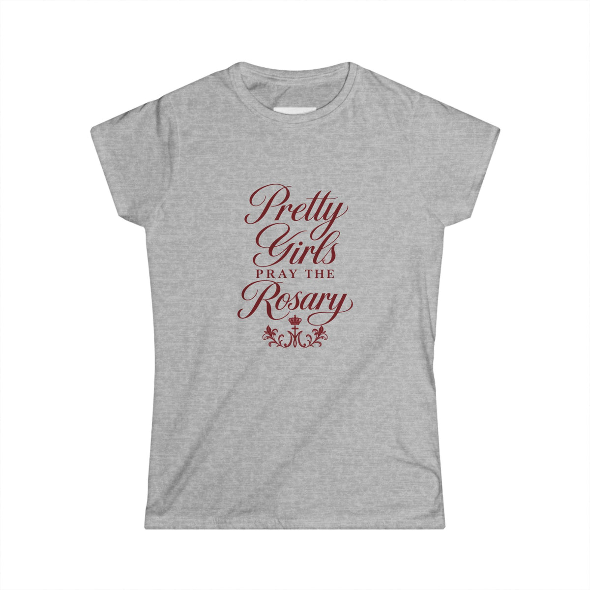 Pretty Girls Pray The Rosary Tee