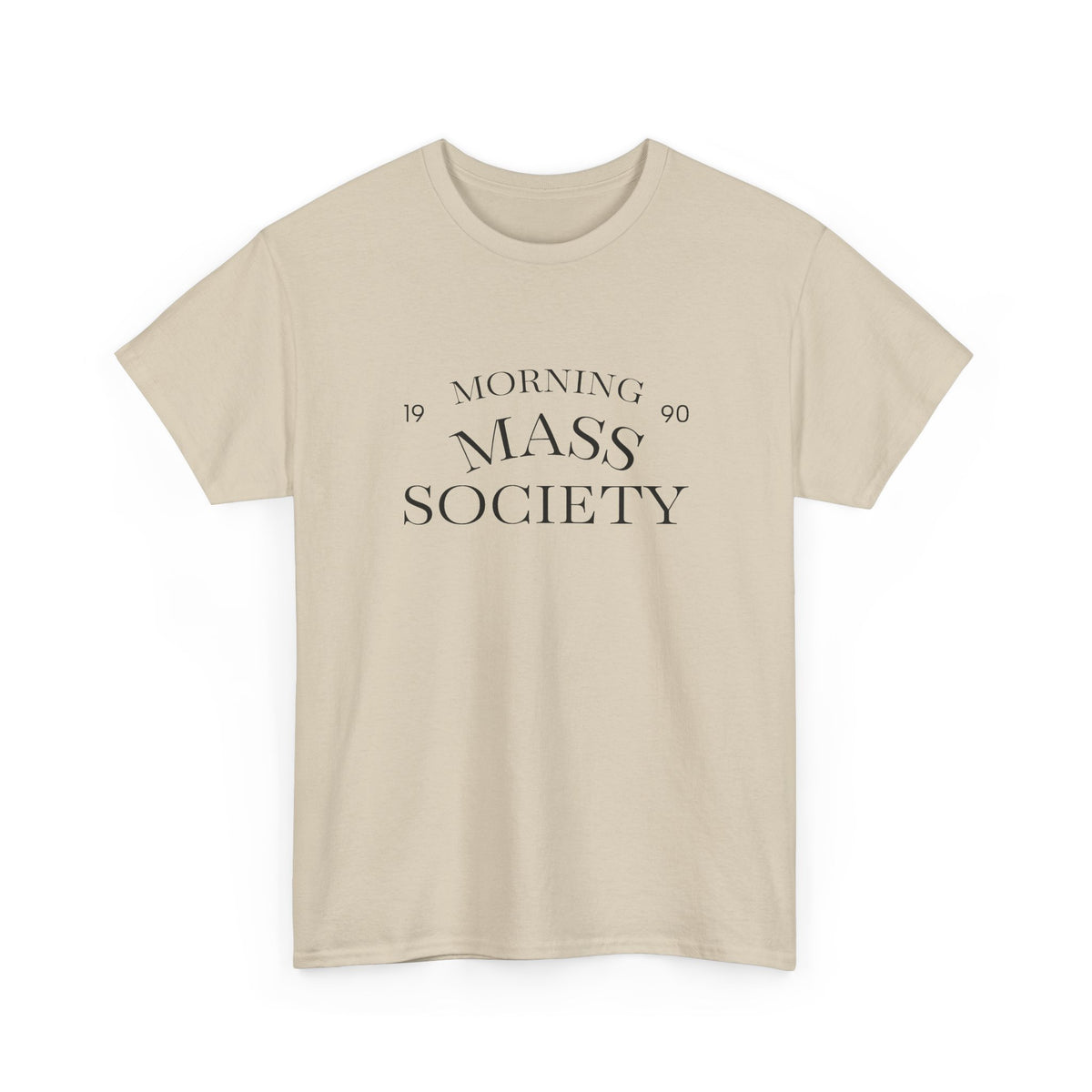 Morning Mass Society Catholic Tee