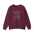 Sunday Mass Coffee Grace Crewneck