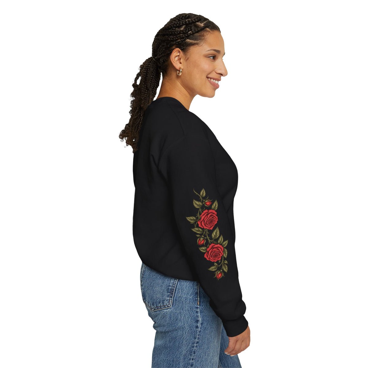 St. Thérèse “Little Way” Rose Crewneck