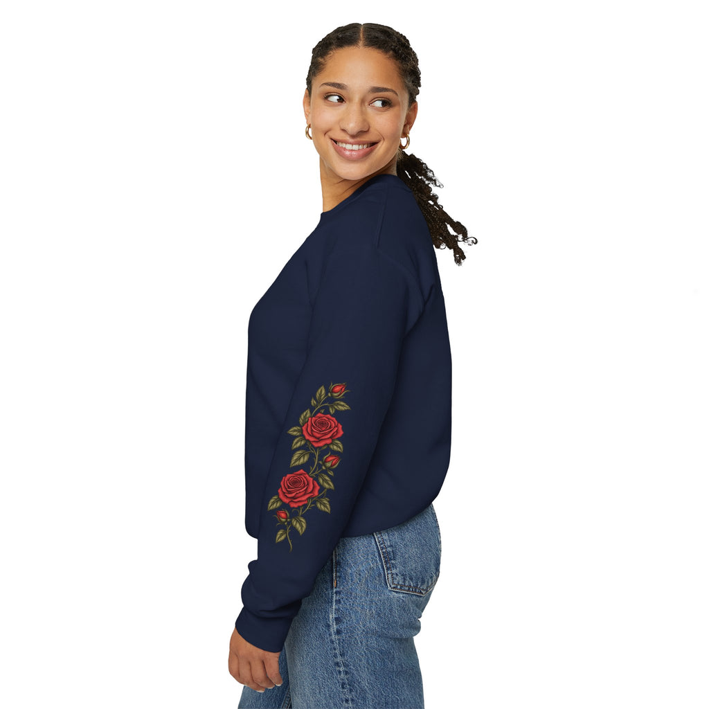 St. Thérèse “Little Way” Rose Crewneck