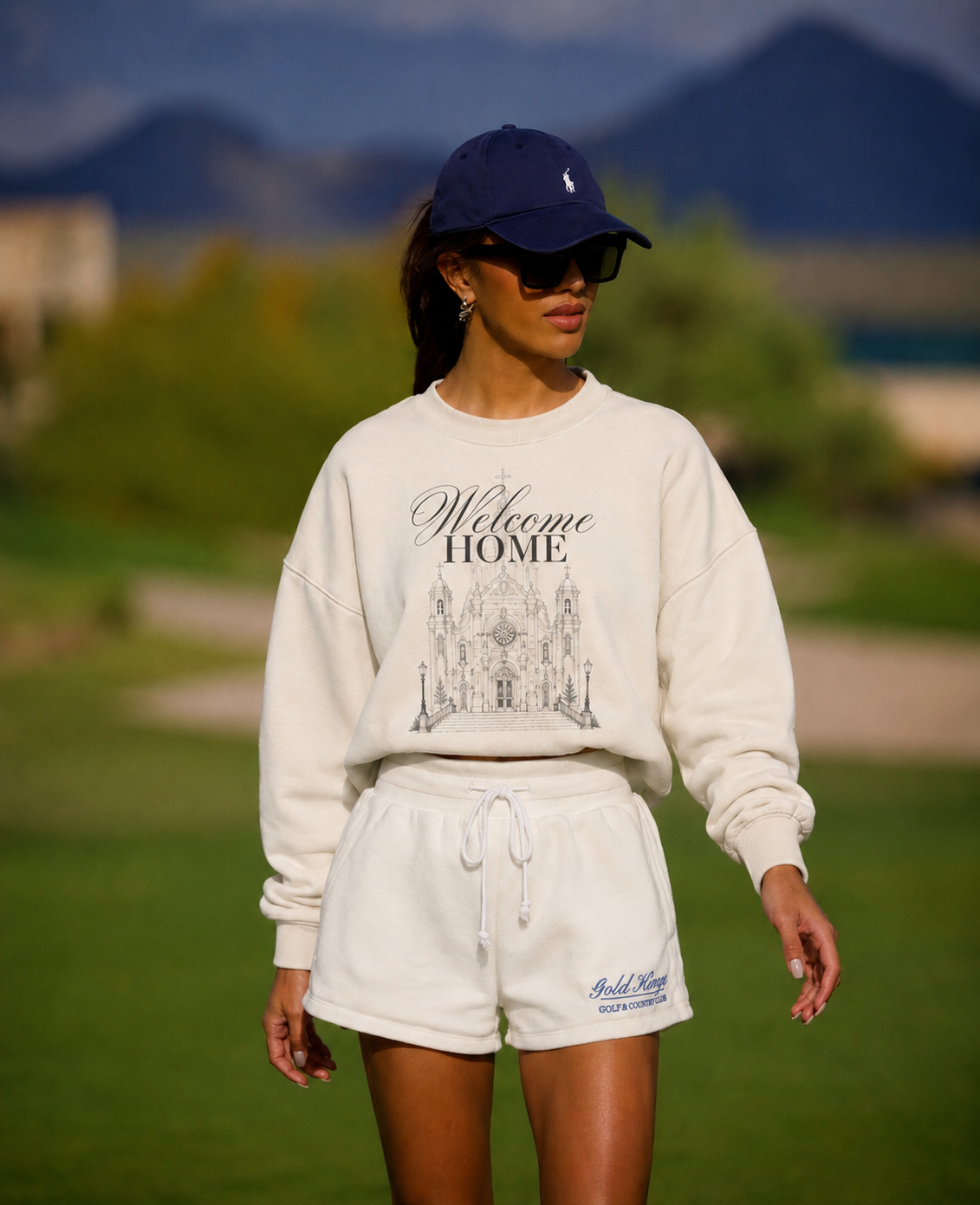 Welcome Home Cathedral Heritage Crewneck