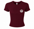 Scallop Shell Embroidered Baby Tee