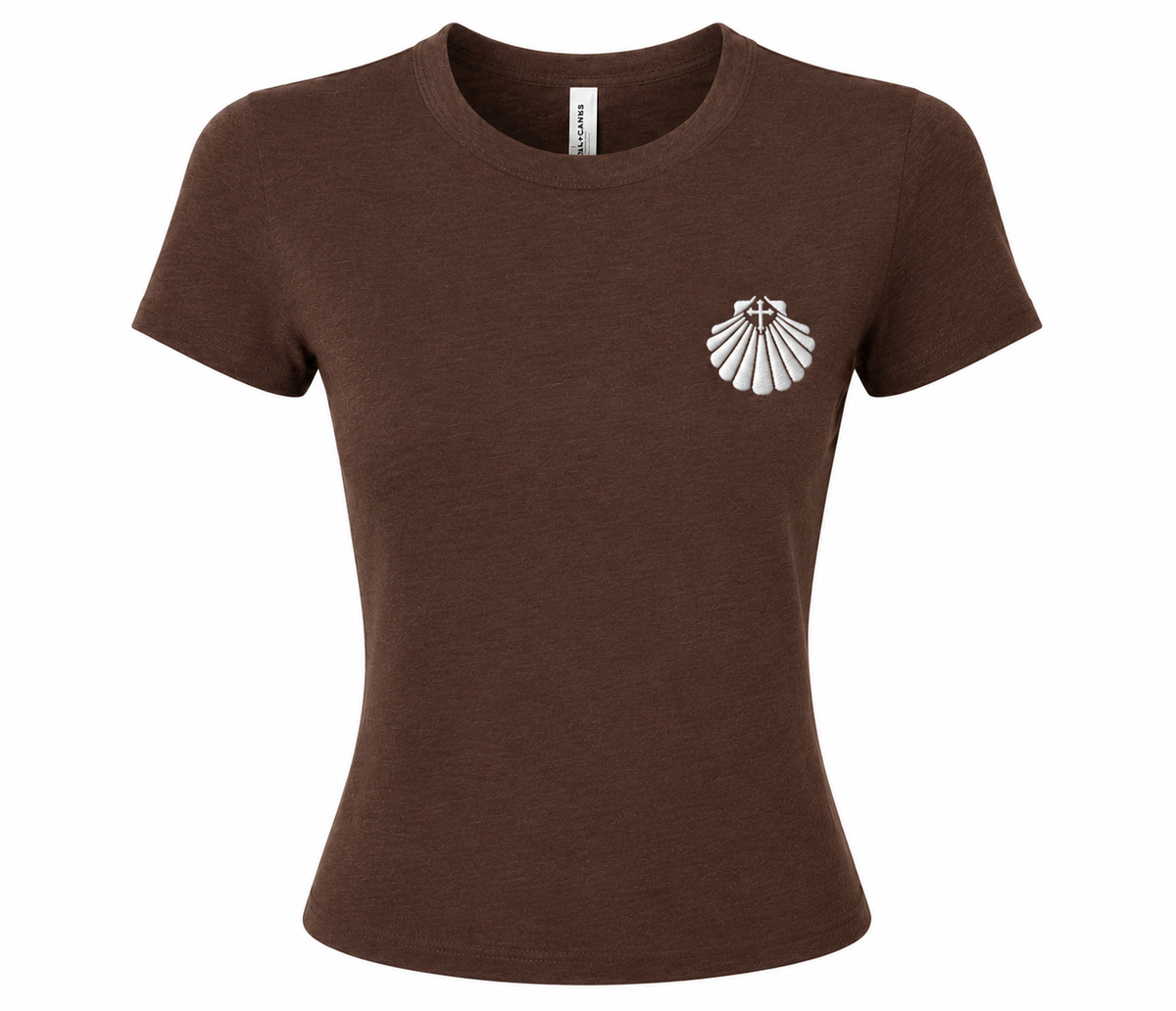 Scallop Shell Embroidered Baby Tee