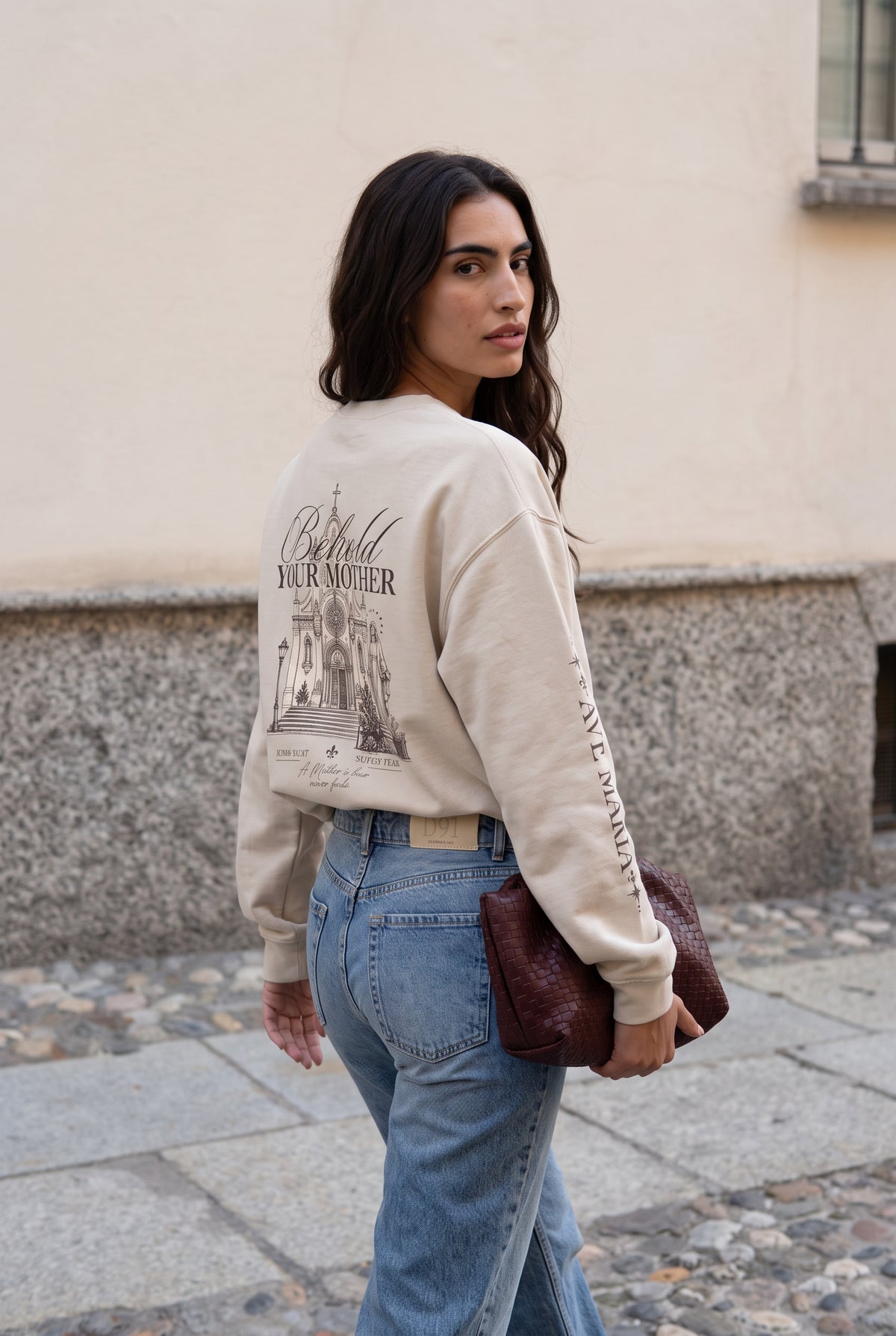 Behold Your Mother Marian Crewneck